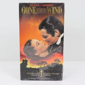 New Sealed Gone With The Wind VHS Box Set With 2 Tapes